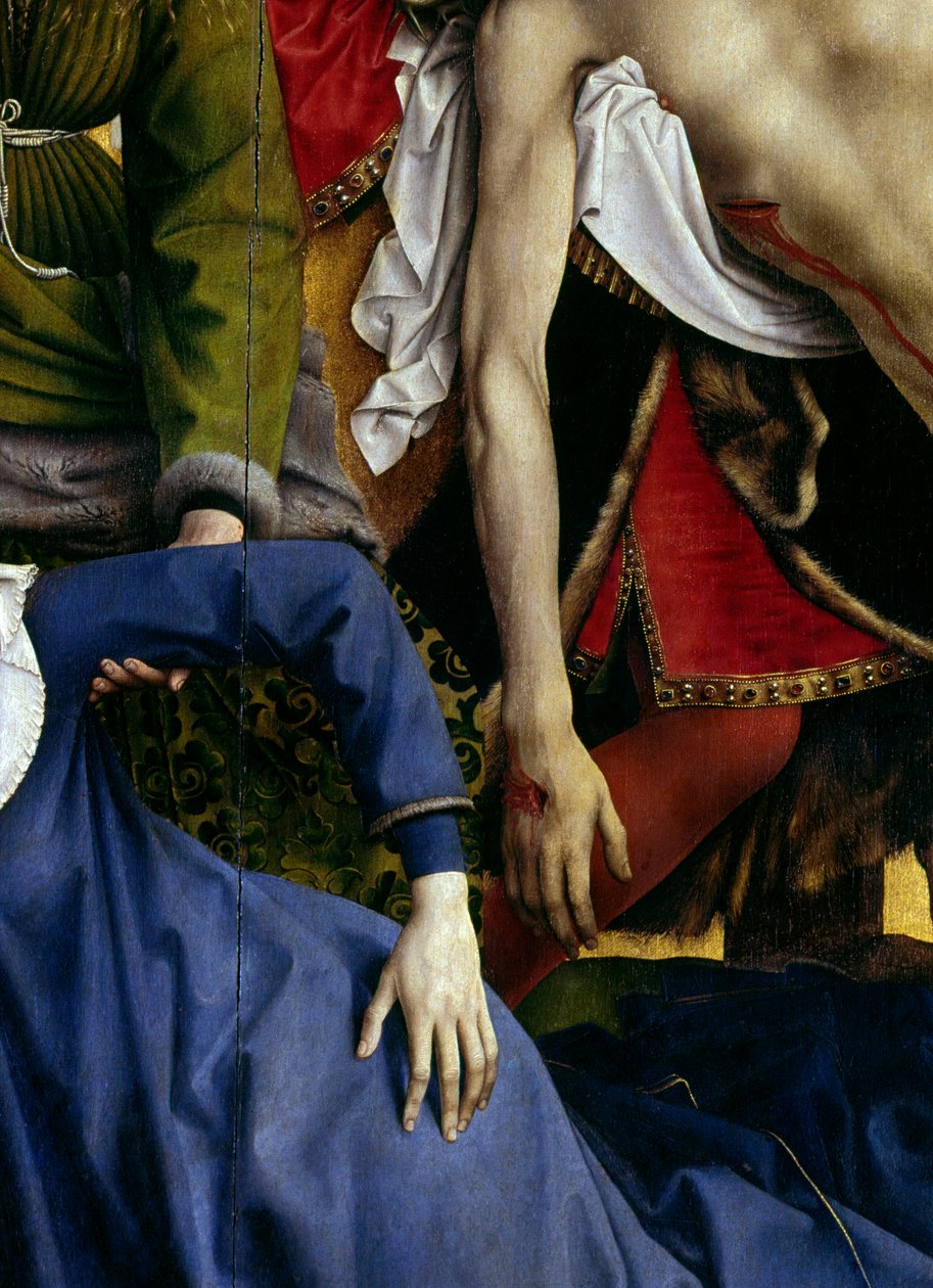 Deposizione o discesa dalla croce. (dettaglio) da Rogier van der Weyden