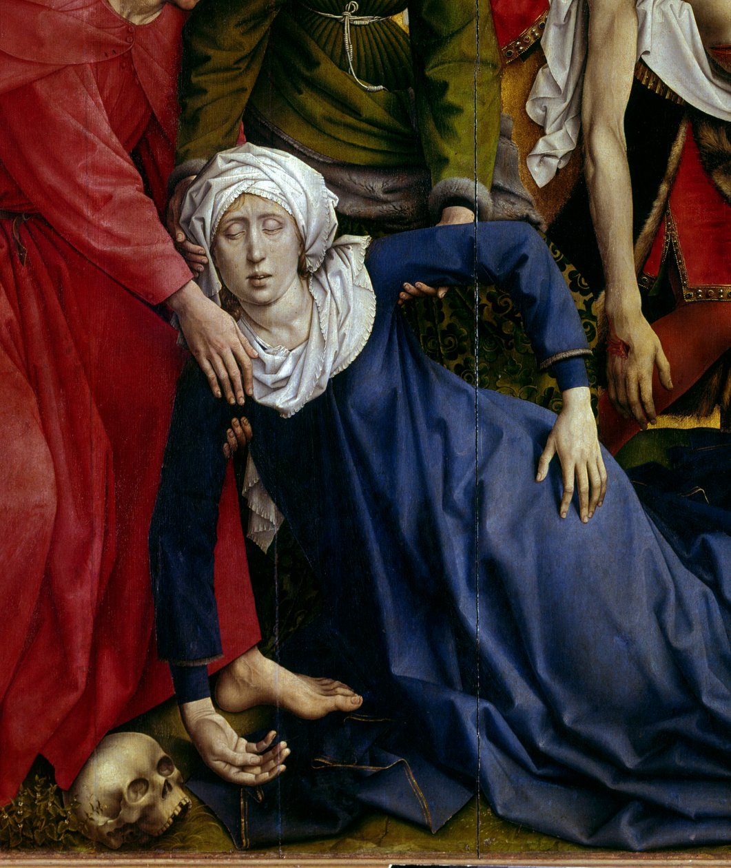 Deposizione o discesa dalla croce. (dettaglio) Pala d