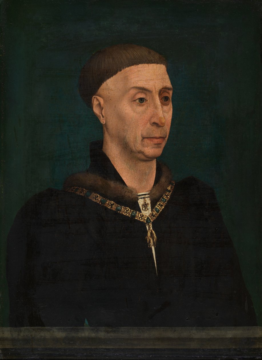 Ritratto di Filippo il Buono (1396-1467), Duca di Borgogna da Rogier van der Weyden