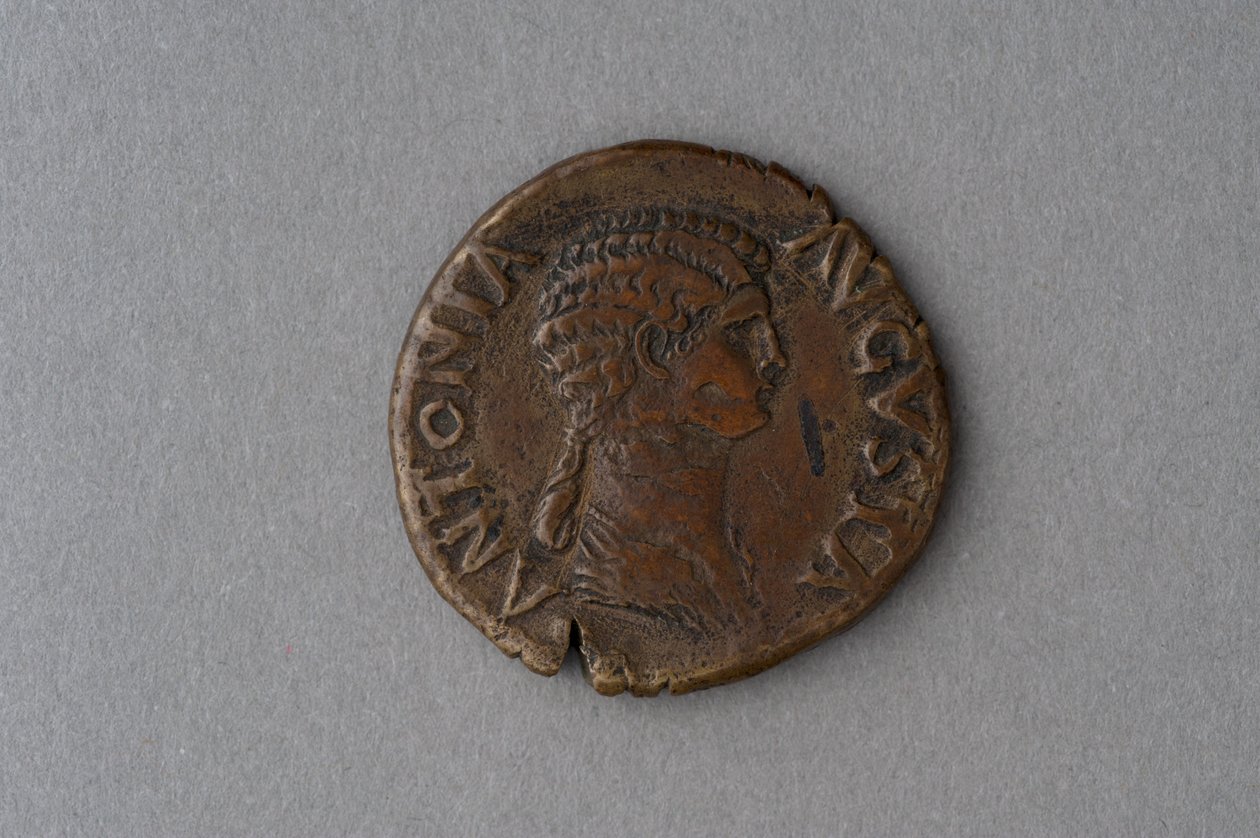 Moneta di Antonia (bronzo) da Roman