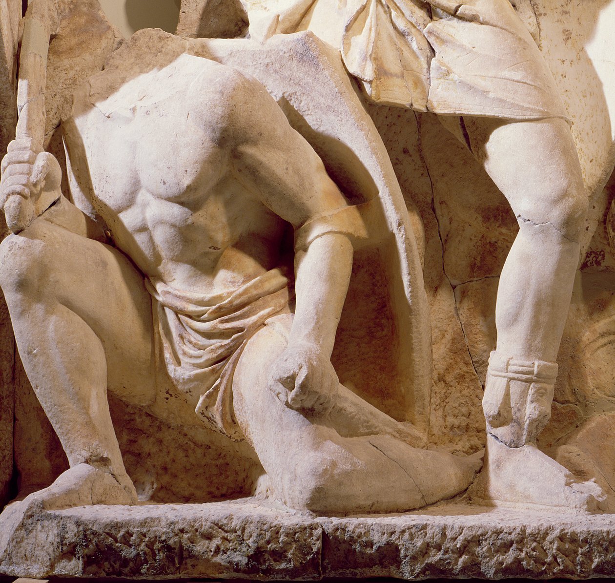 Scena di battaglia, c.169 (dettaglio) da Roman