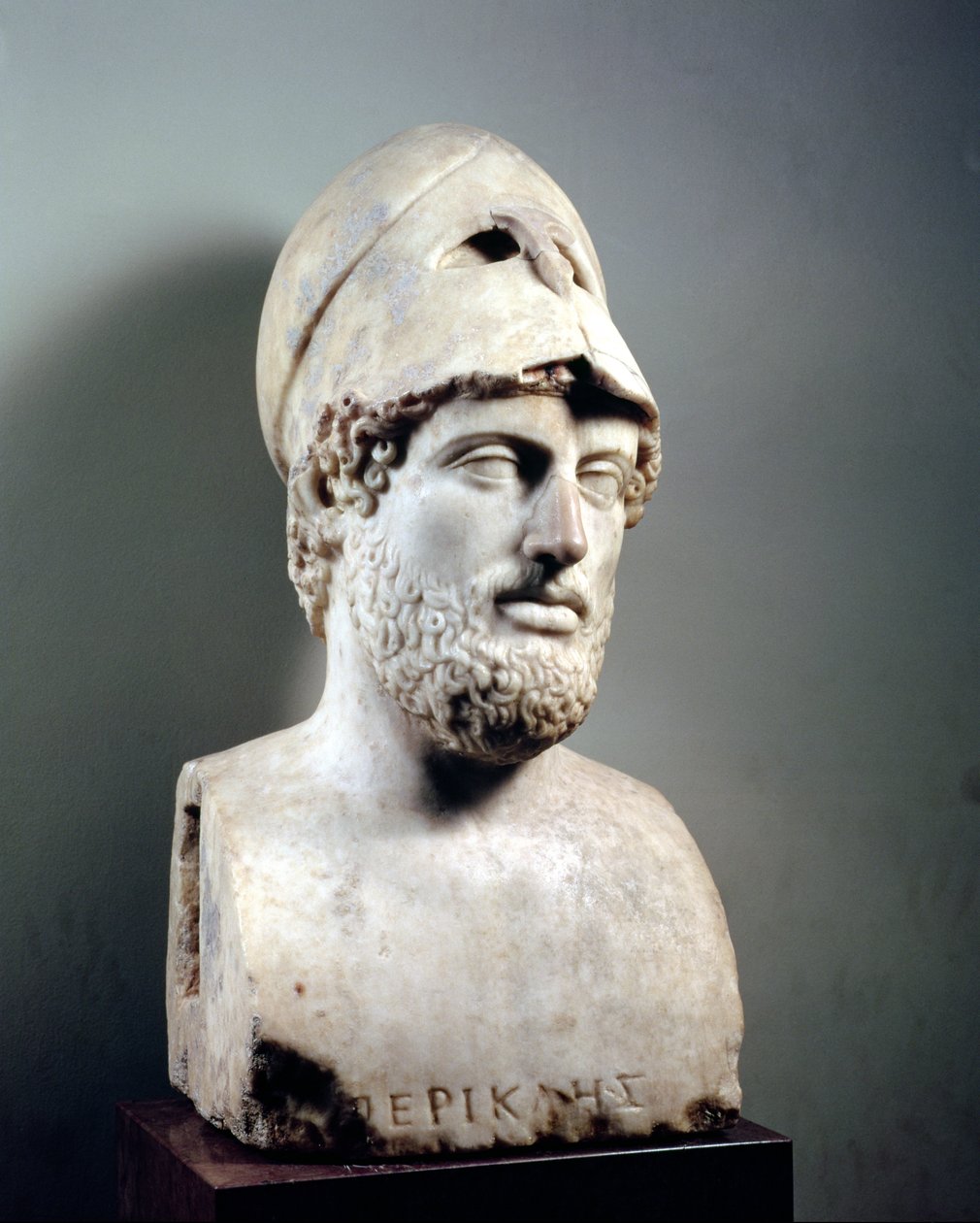 Busto di Pericle (m. 429 a.C.) copia di un originale greco da Roman