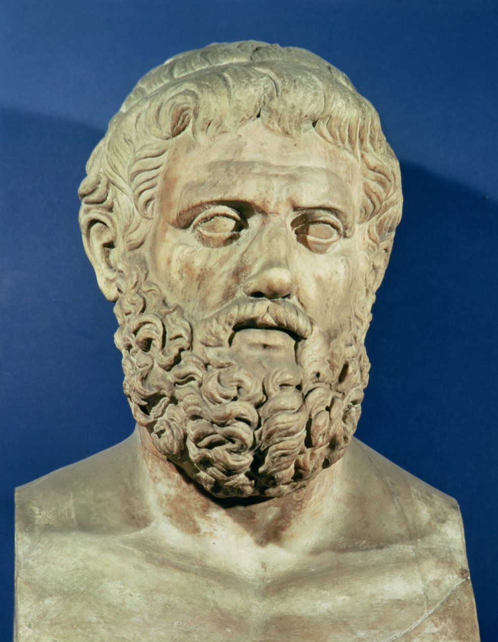 Busto di Sofocle (496-406 a.C.) da Roman