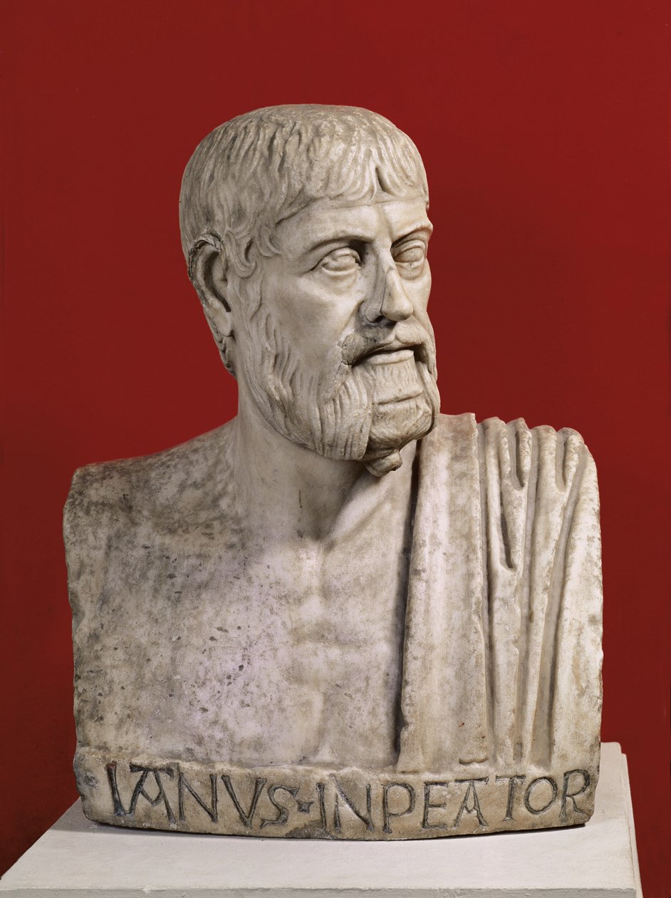 Busto presumibilmente di Flavio Claudio Giuliano (331-363) noto come Giuliano l