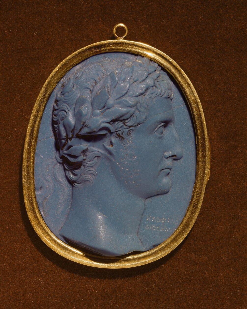 Cammeo con il profilo di Tiberio (Claudio Nerone) da Roman
