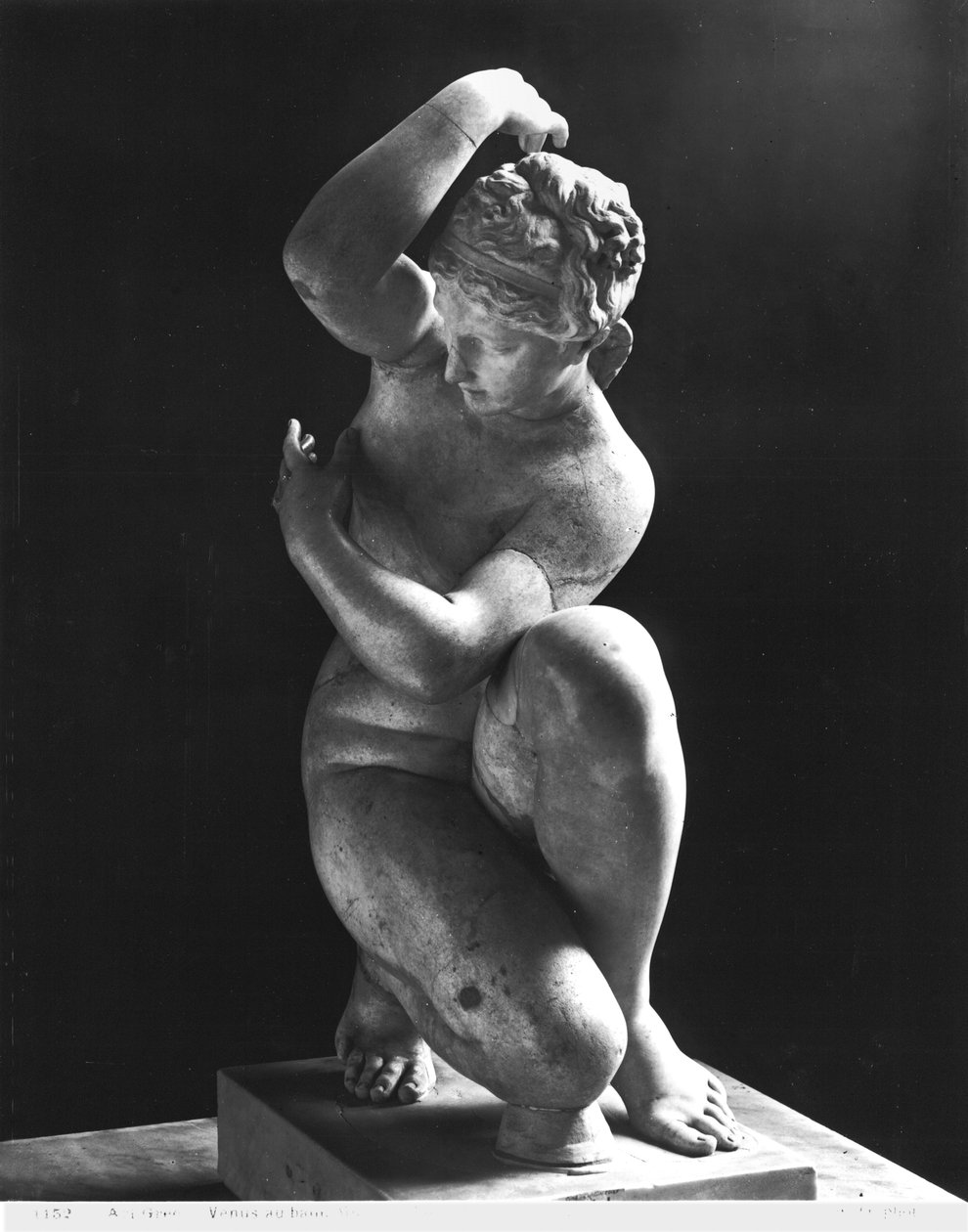 Venere accovacciata, copia di un originale greco del III secolo a.C. da Roman