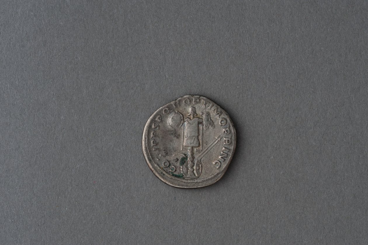 Denario di Traiano (bronzo) da Roman