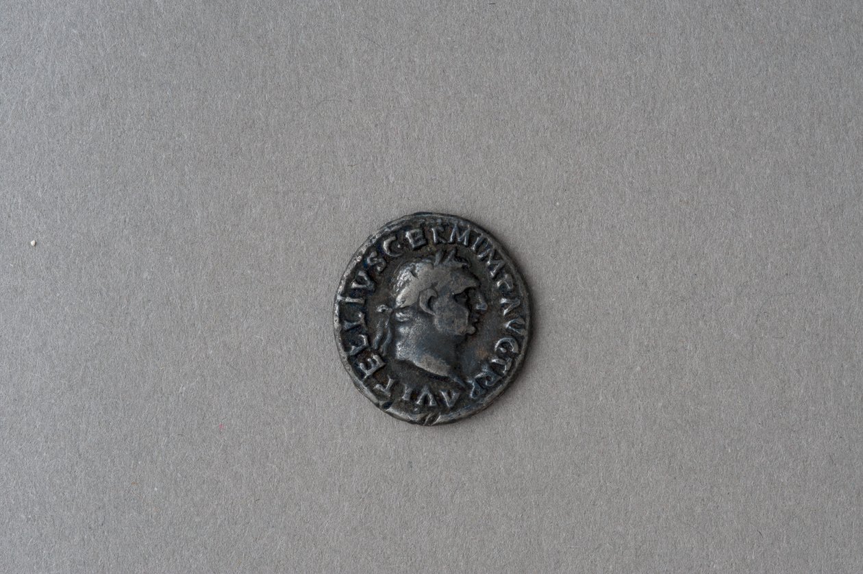 Denario di Vitellio (argento) da Roman