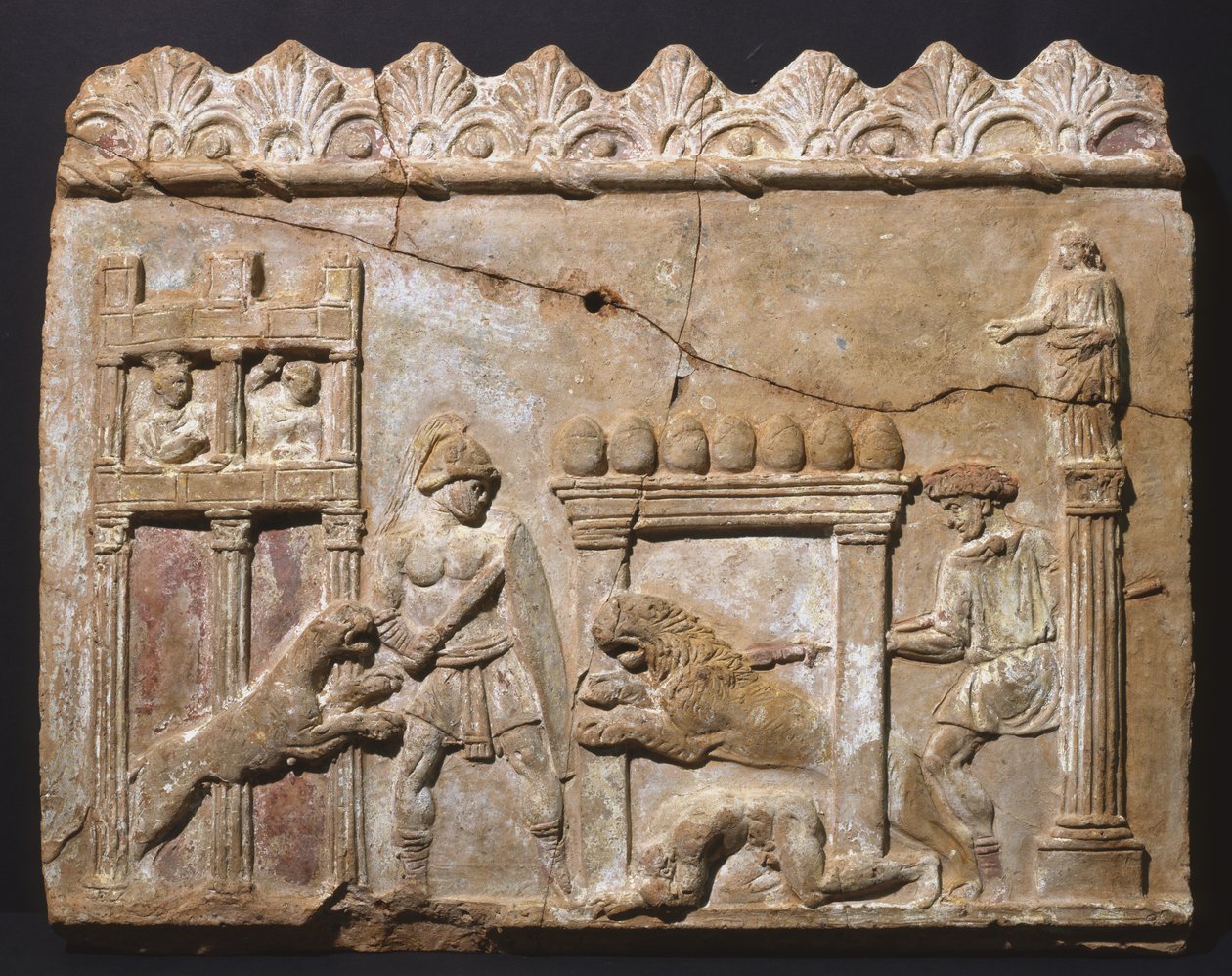 Leoni e gladiatori nell