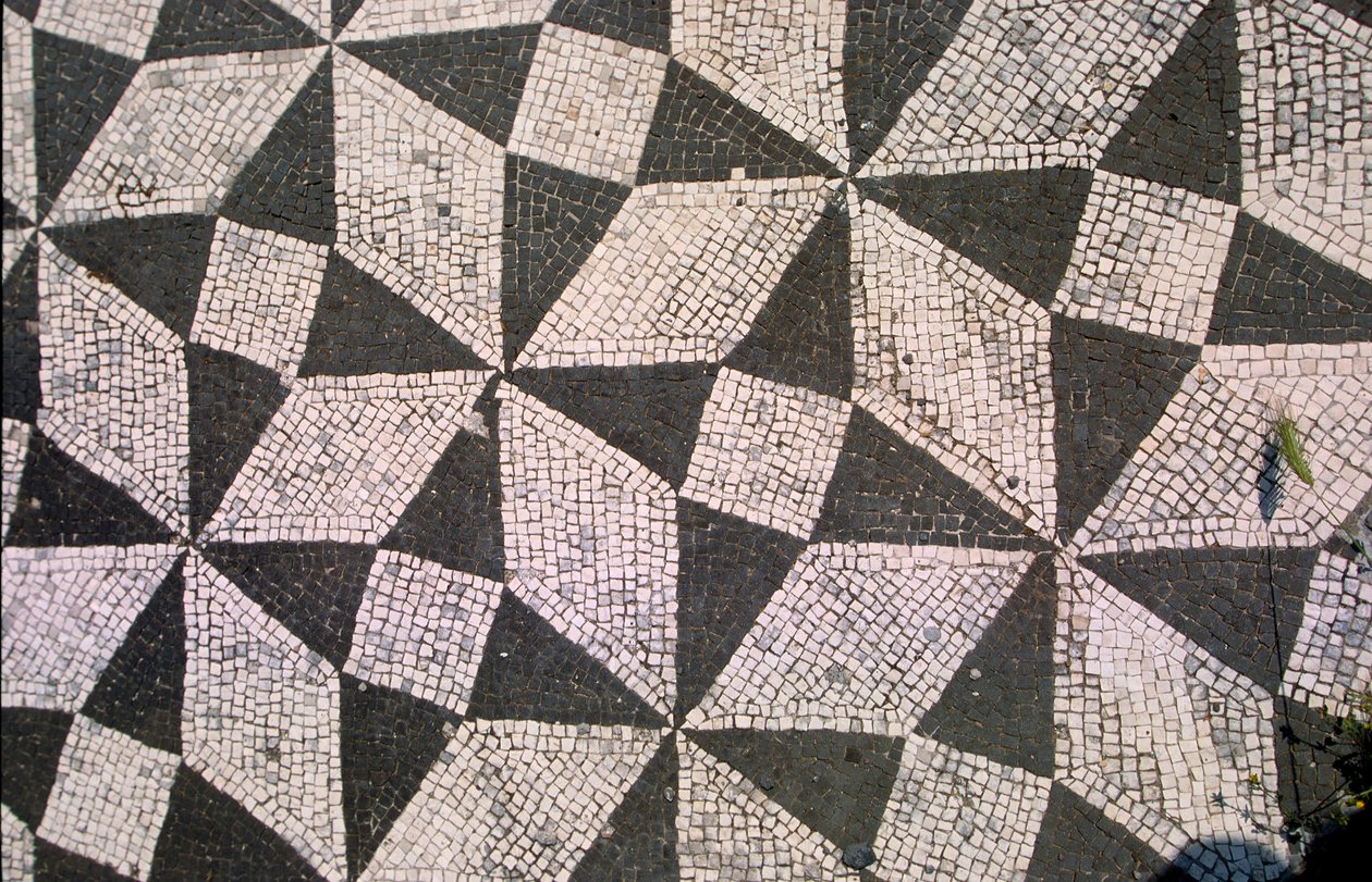 Pavimentazione Decorata (mosaico) da Roman