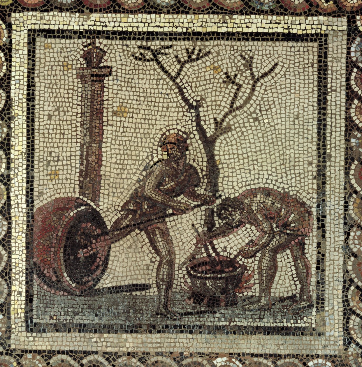 Vasi protettivi per conservare il vino con pece, da Saint-Romain-en-Gal, Rodano-Alpi, Francia da Roman