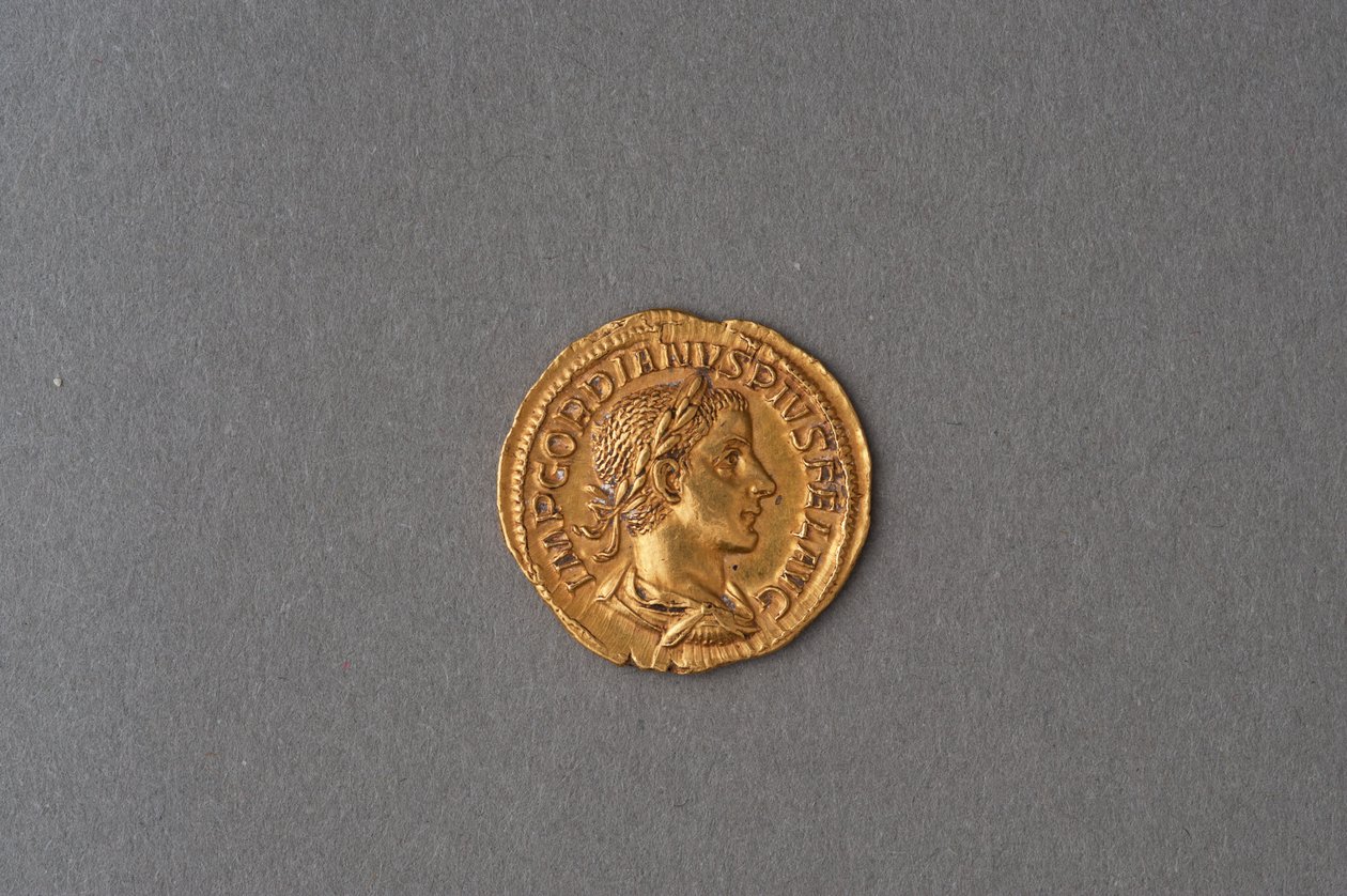Quinario di Gordiano III (oro) da Roman