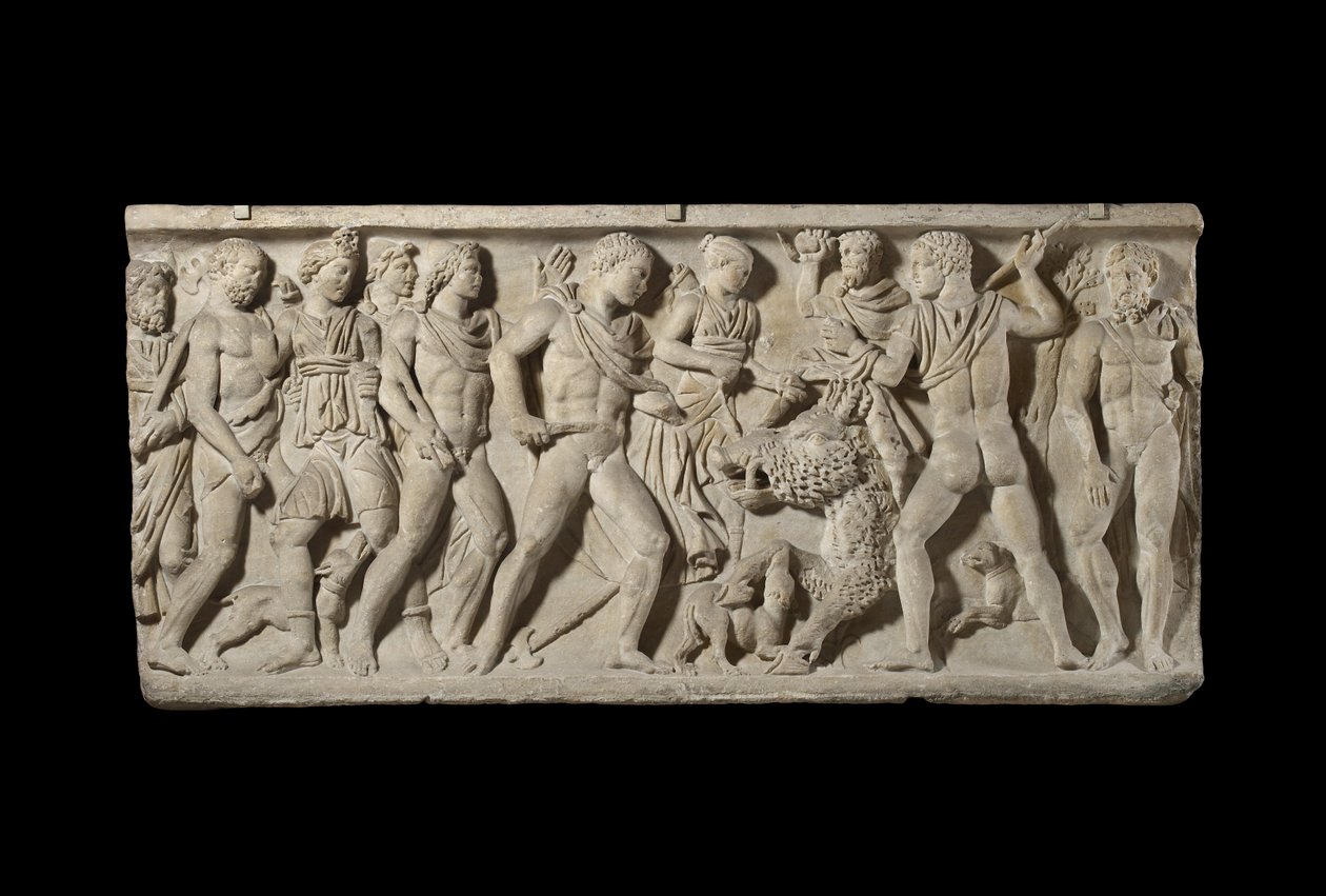 Rilievo su sarcofago da Roman