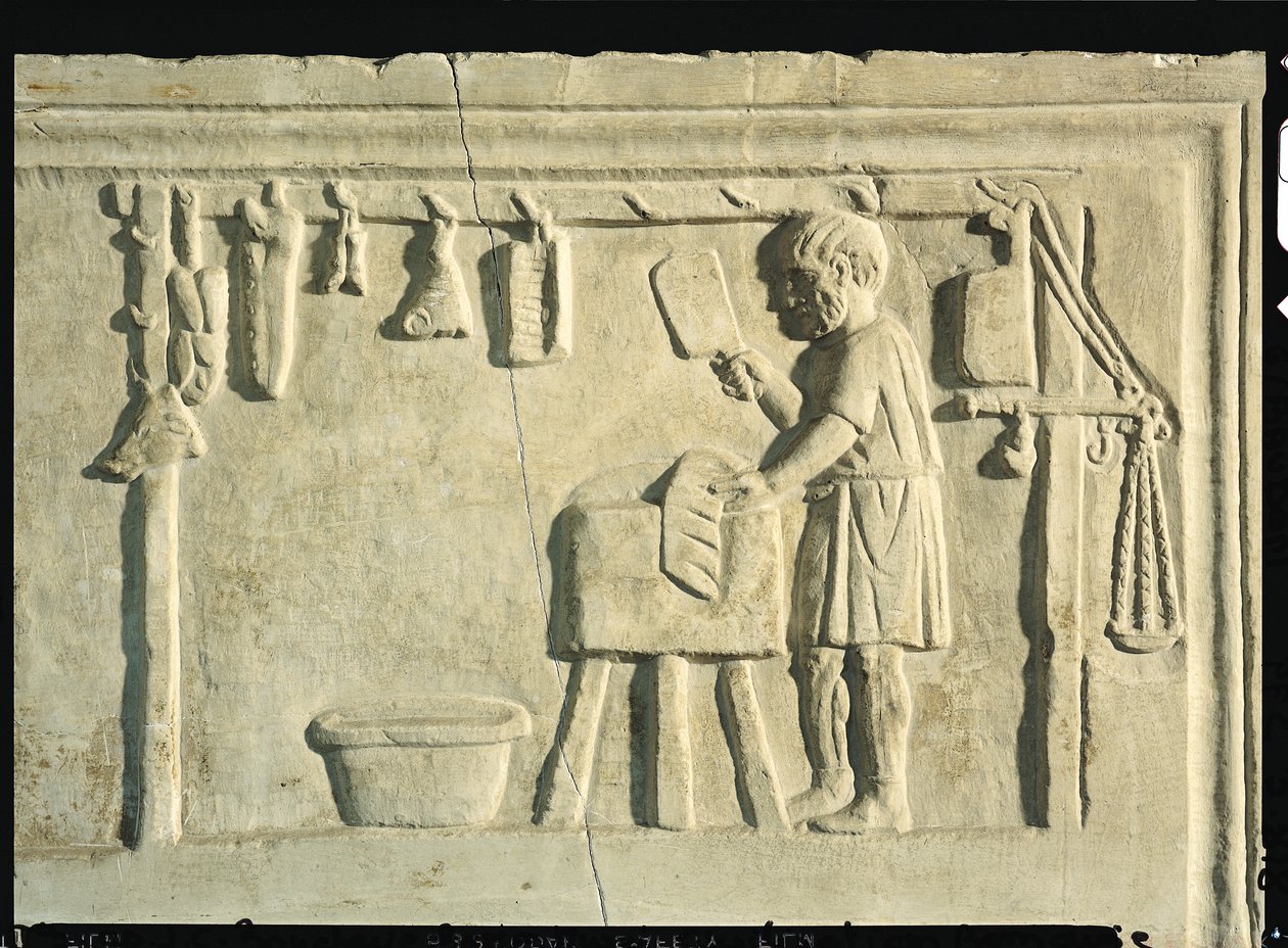 Macellai romani (dettaglio) da Roman