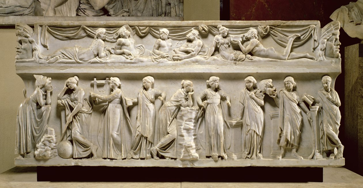 Sarcofago delle Muse, Romano da Roman