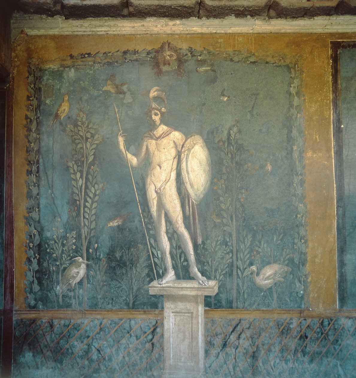 Statua di un soldato nudo da Roman