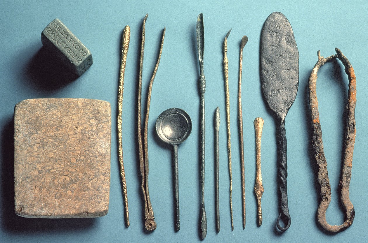 Strumenti chirurgici, varie date del periodo romano da Roman