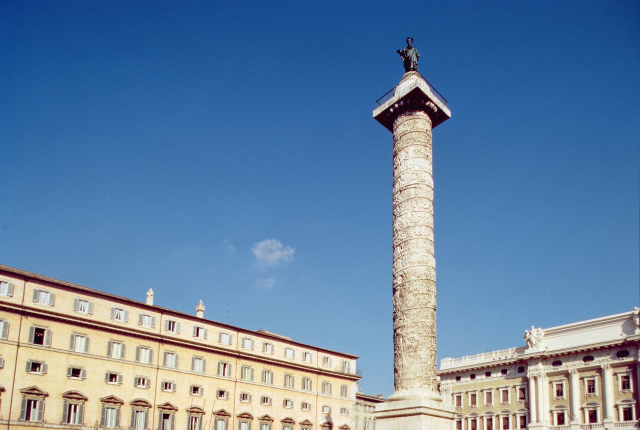 La Colonna di Marco Aurelio, romana da Roman
