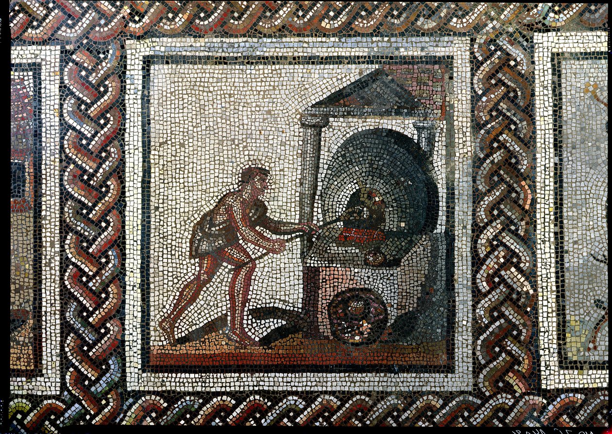 Il forno, da Saint-Romain-en-Gal da Roman
