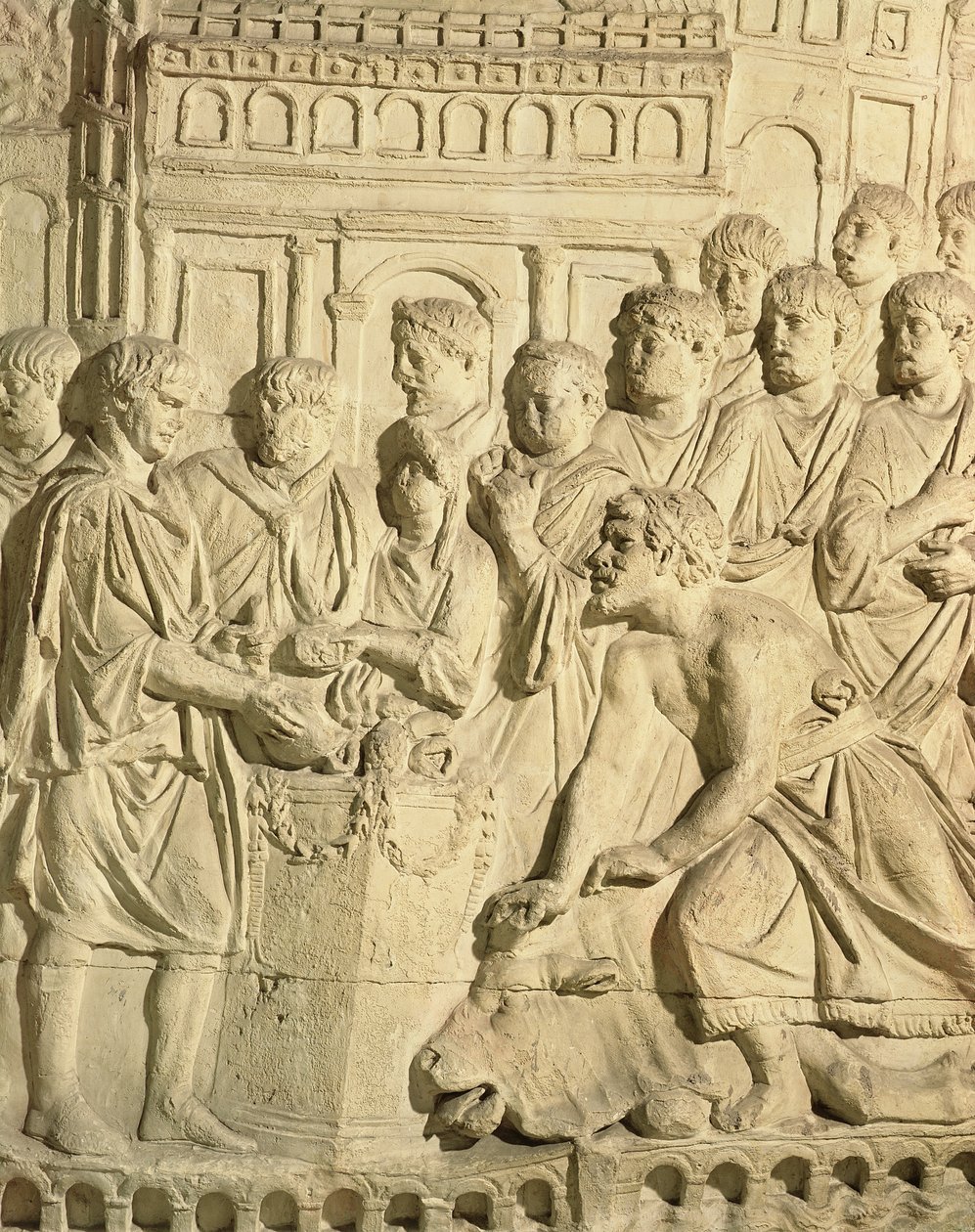 I Sarmati che pagano tributo ai Romani, (dettaglio) da Roman