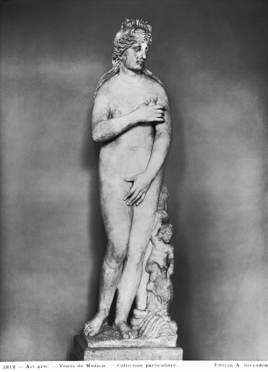 Venere con Eros che cavalca un delfino da Roman