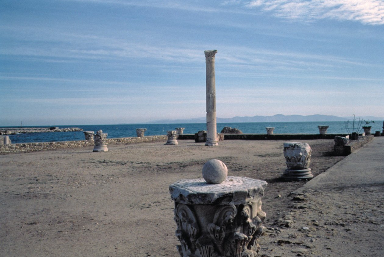 Vista del porto da Roman