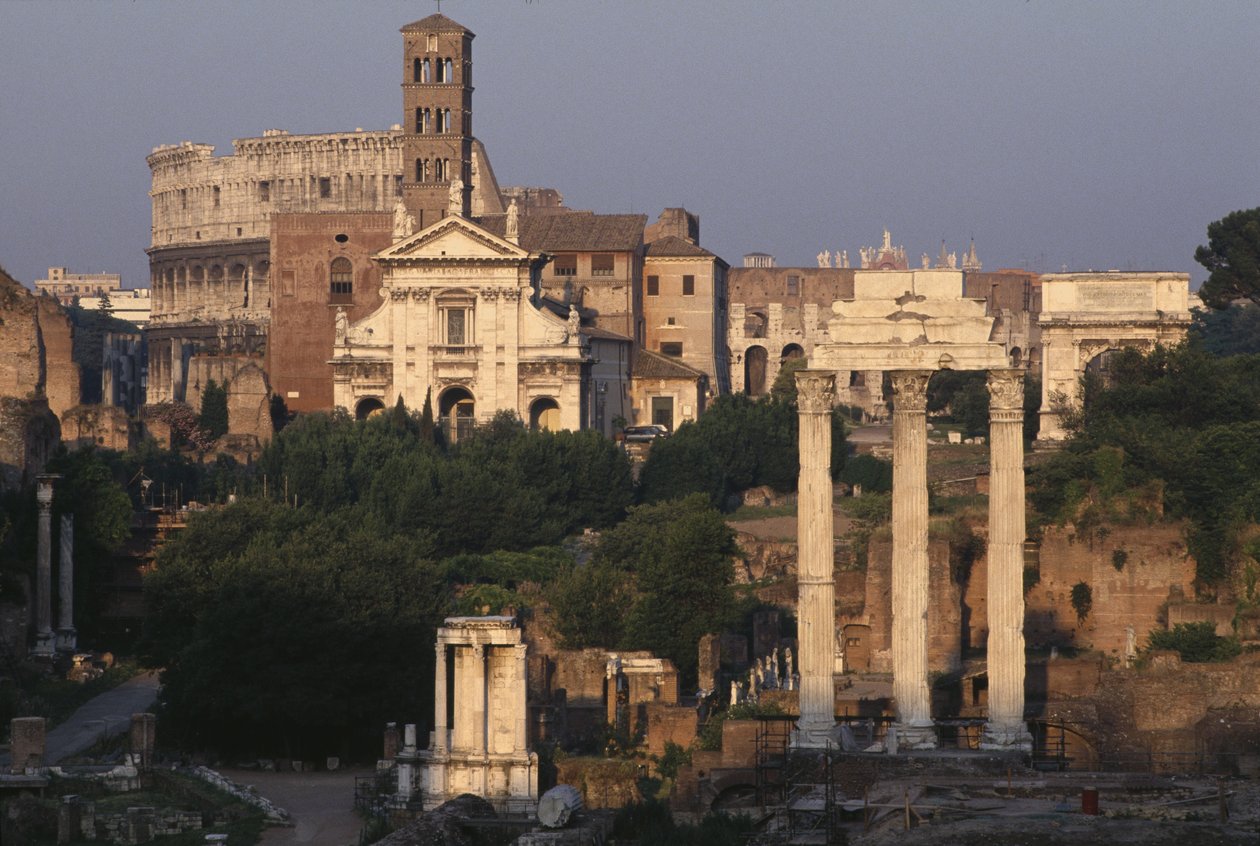 Vista del Foro da Roman