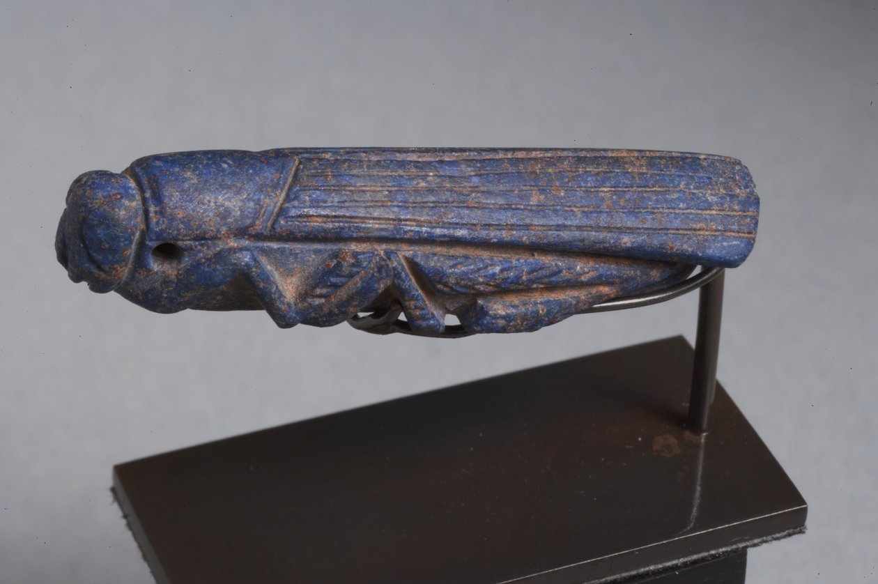 Amuleto vicino orientale di una cavalletta da Roman Imperial Period
