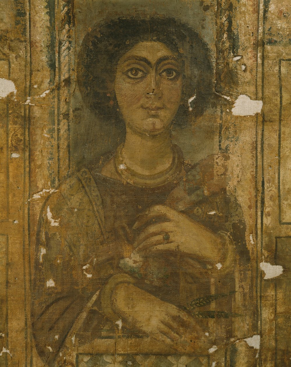 Ritratto femminile, III secolo d.C. da Roman Period Egyptian