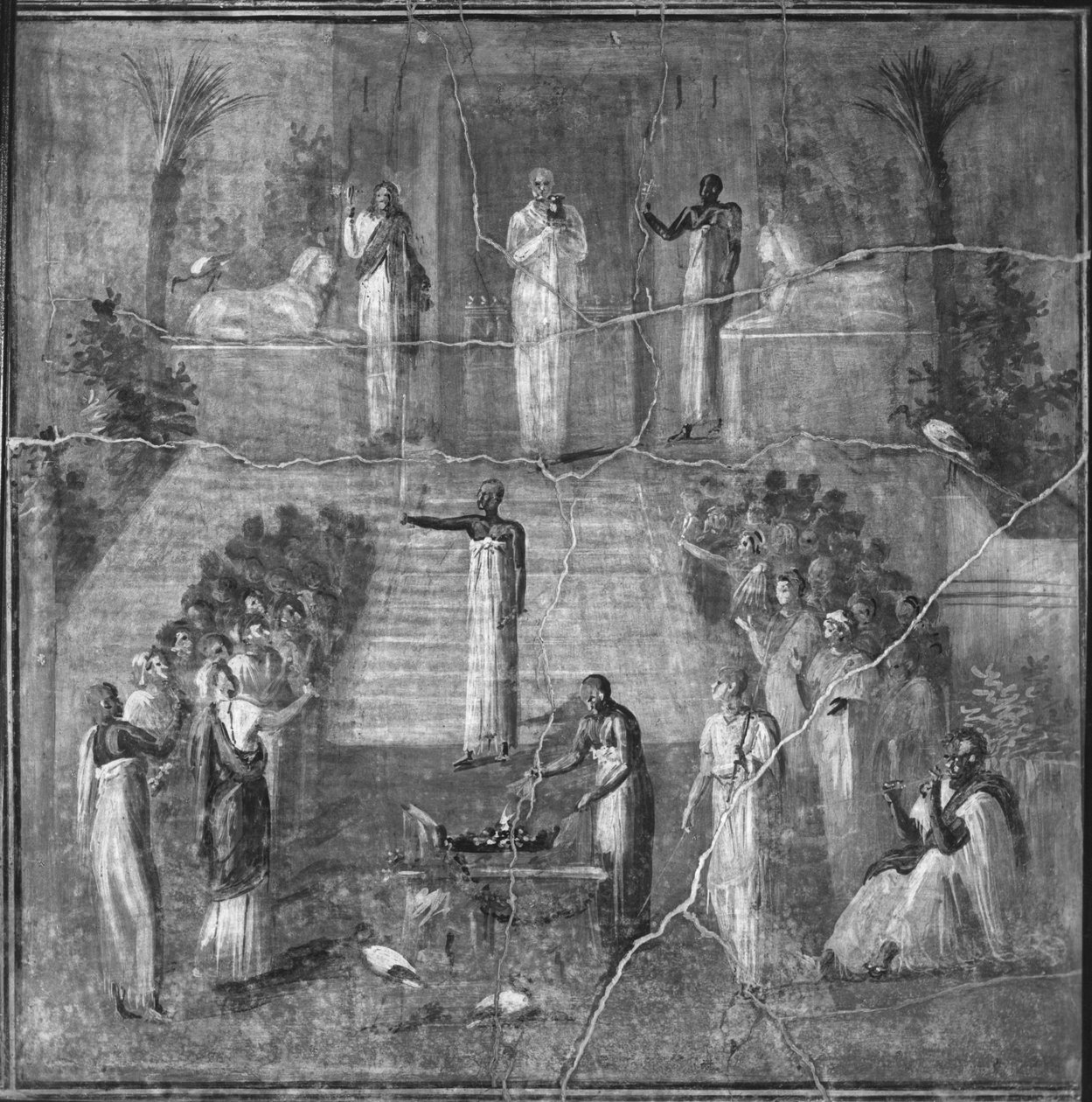 Cerimonia del Culto di Iside, da Pompei da Roman Roman