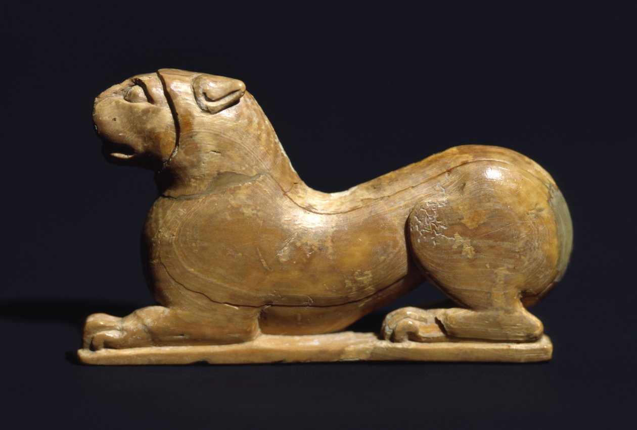 Cucciolo di leone arcaico dal Palatino, Roma da Roman