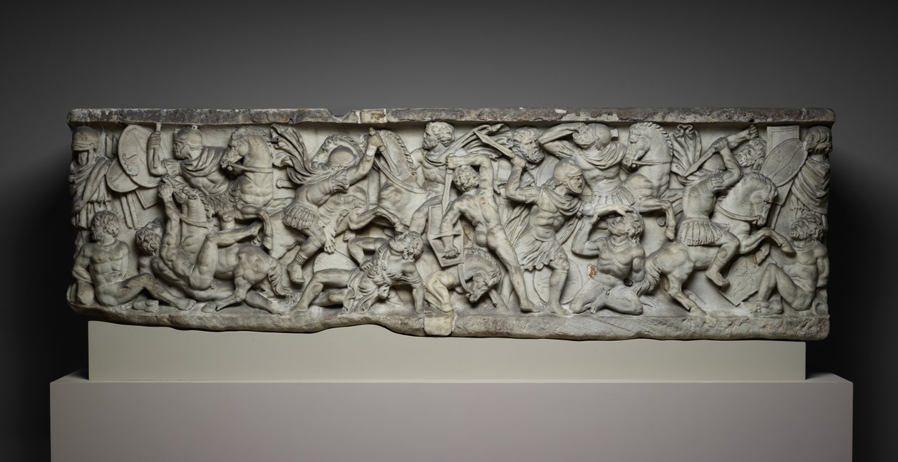 Sarcofago di Battaglia, c.190 da Roman