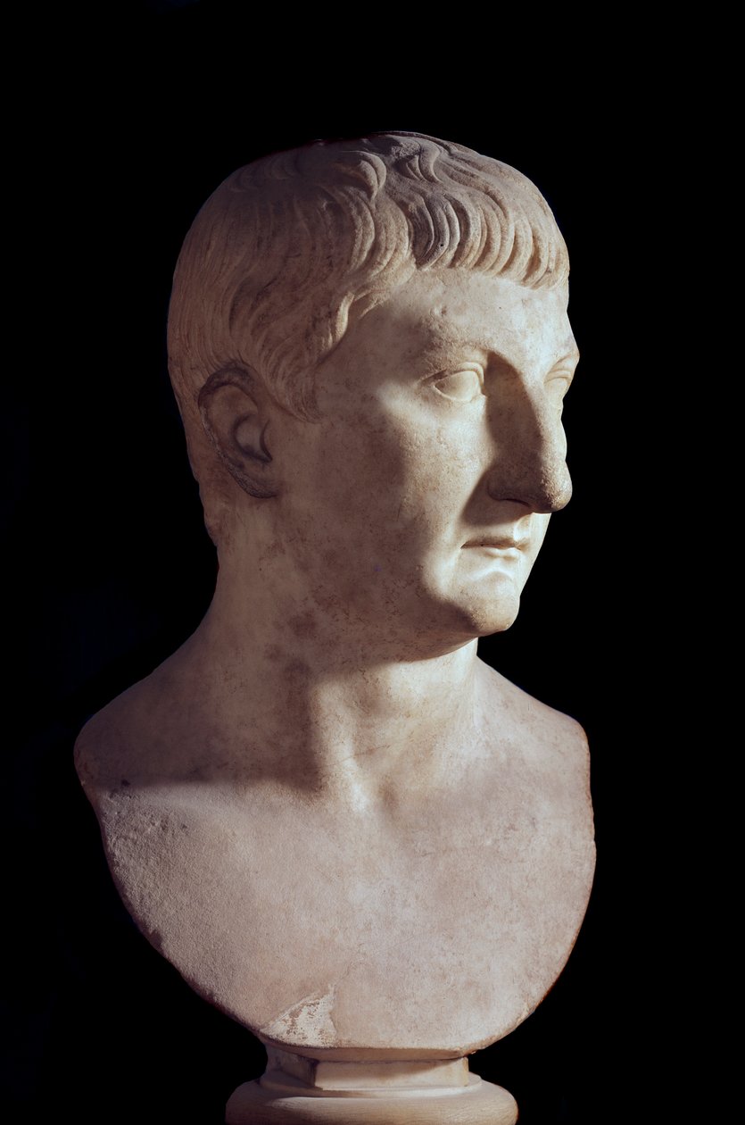 Busto di Druso il Giovane (morto nel 23 d.C.), figlio dell