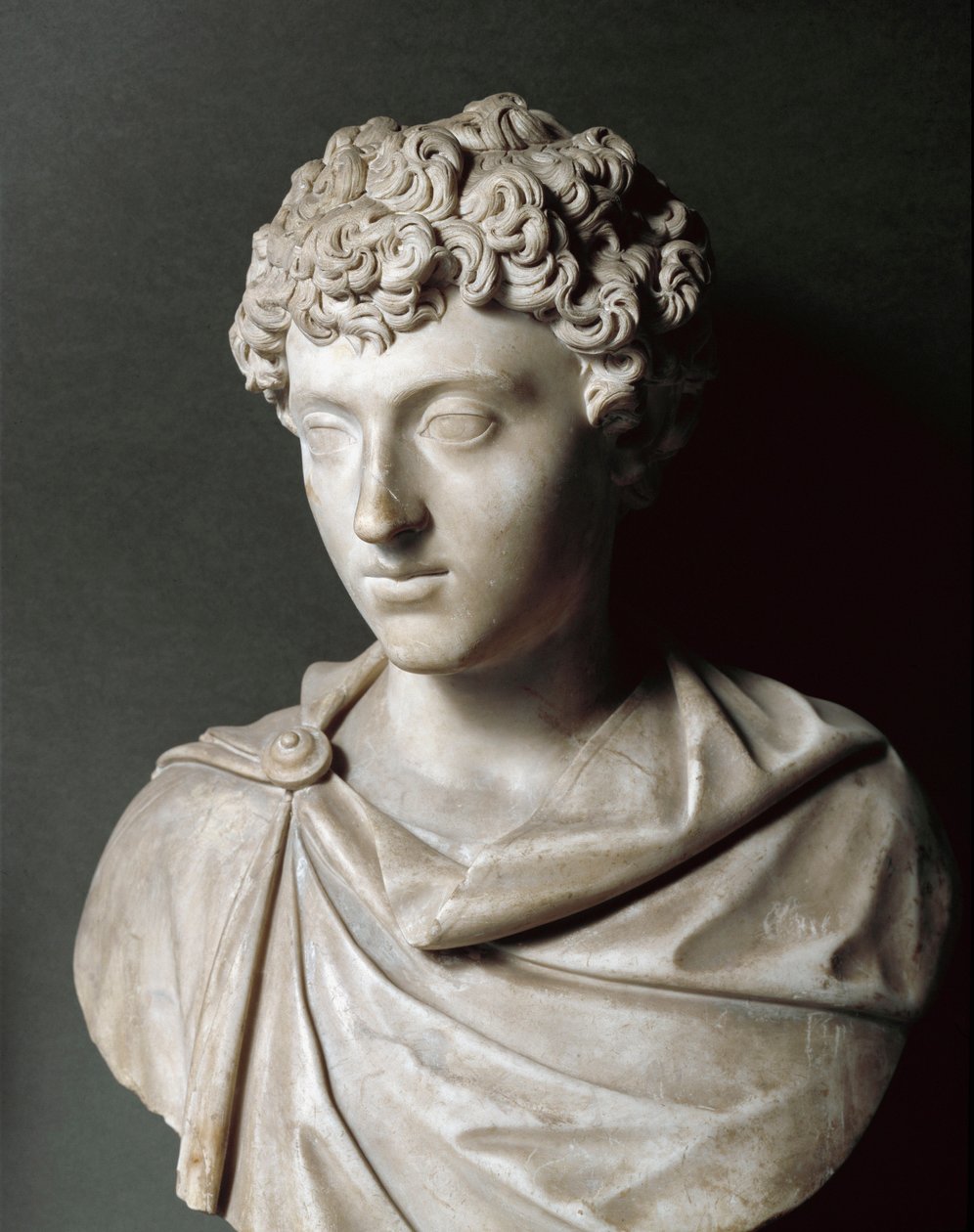Busto di Marco Aurelio, da giovane da Roman