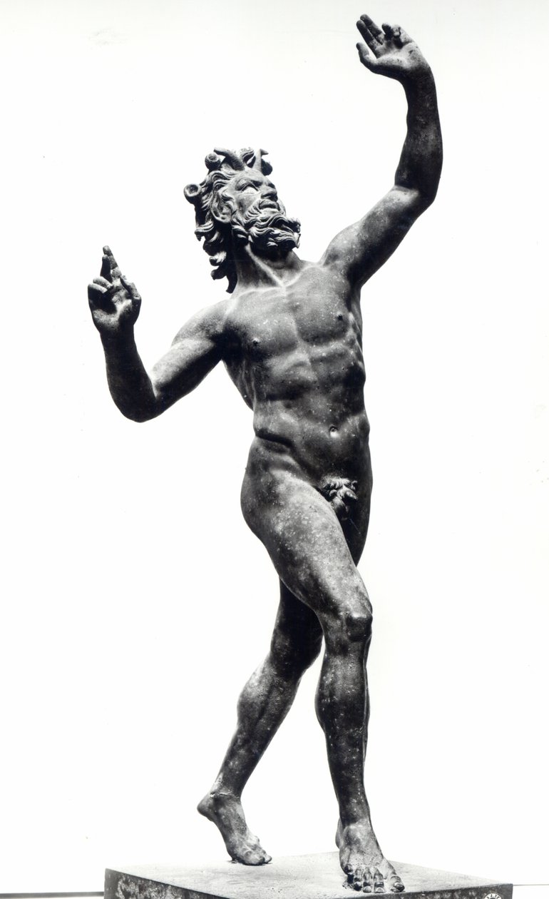 Fauno danzante, dalla Casa del Fauno, Pompei da Roman