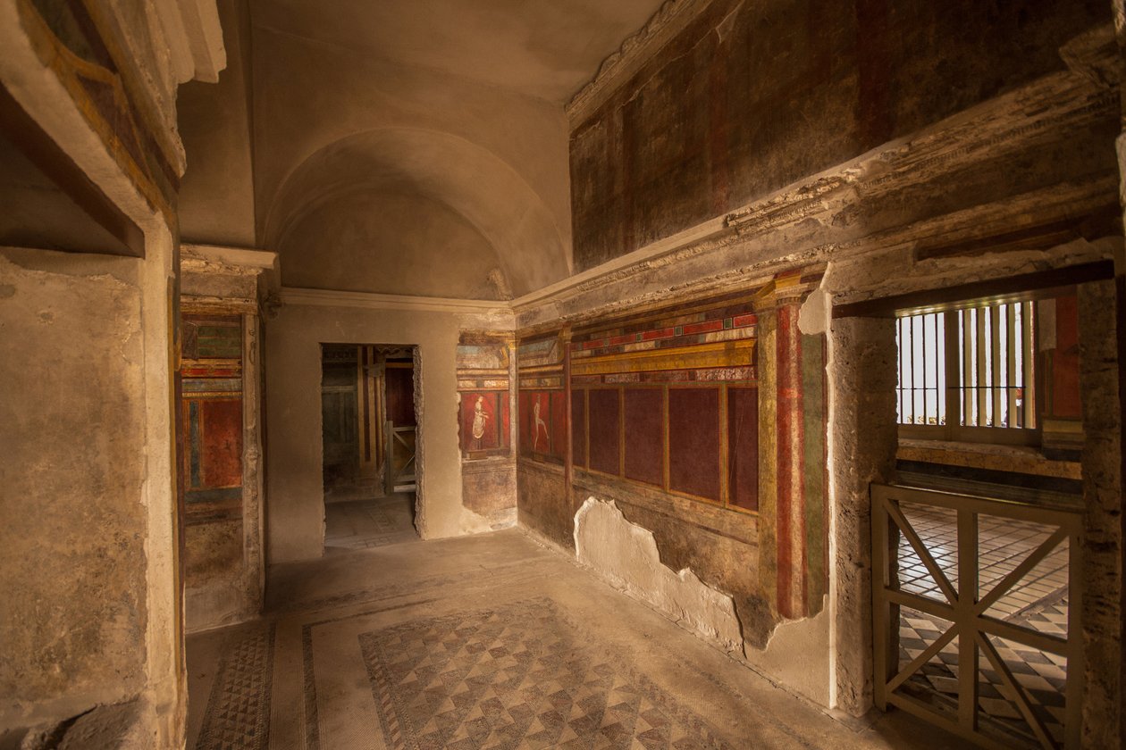 Europa, italia, campania, pompei, villa dei misteri ©Lanzellotto Antonello/AGF/Leemage da Roman