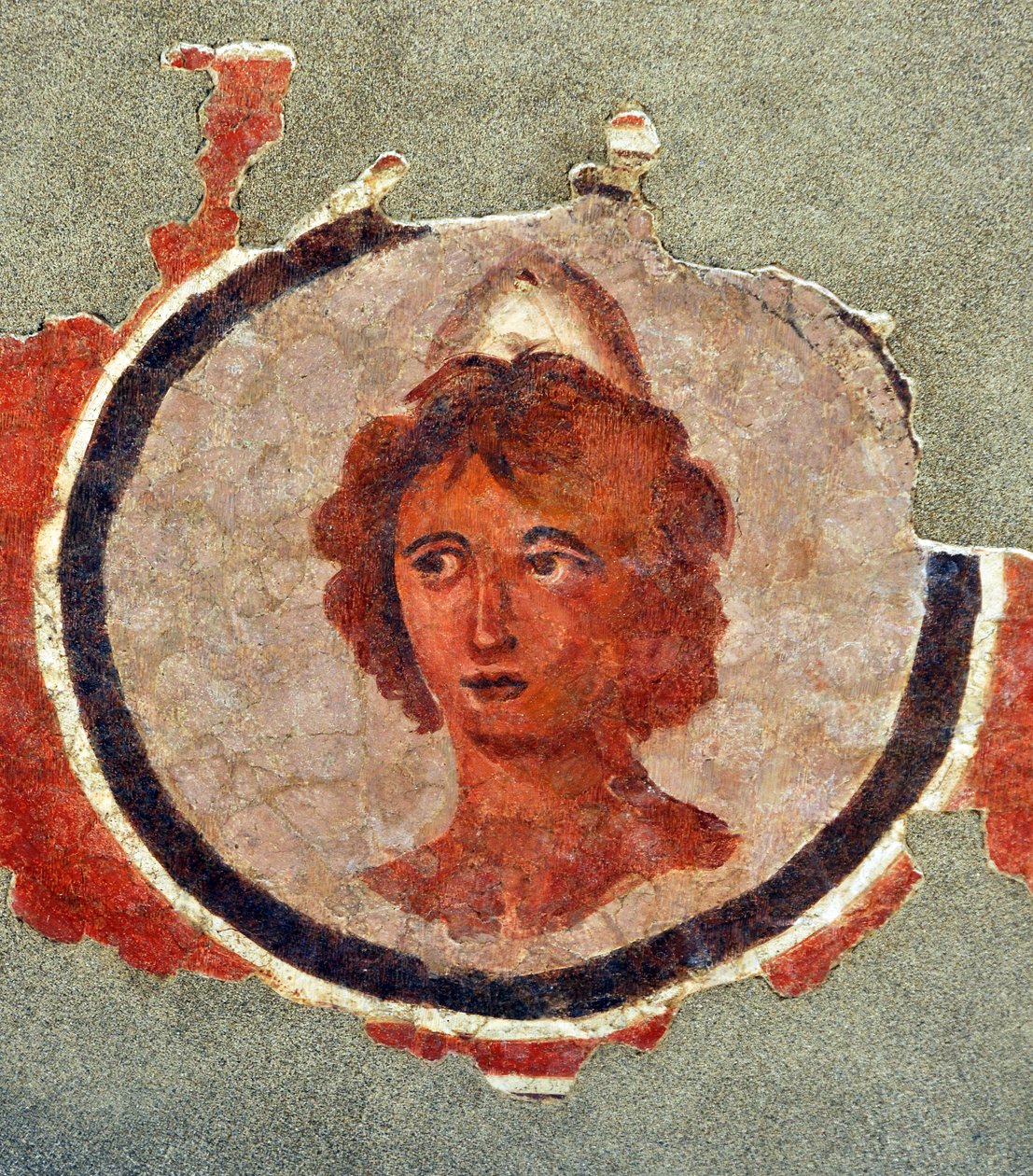 Testa di un giovane uomo, circa 130-140 da Roman