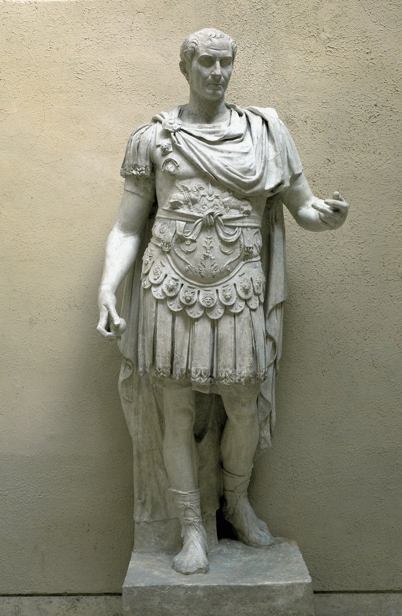 Giulio Cesare (100-44 a.C.) Scultura - Museo della Civiltà Romana, Roma da Roman
