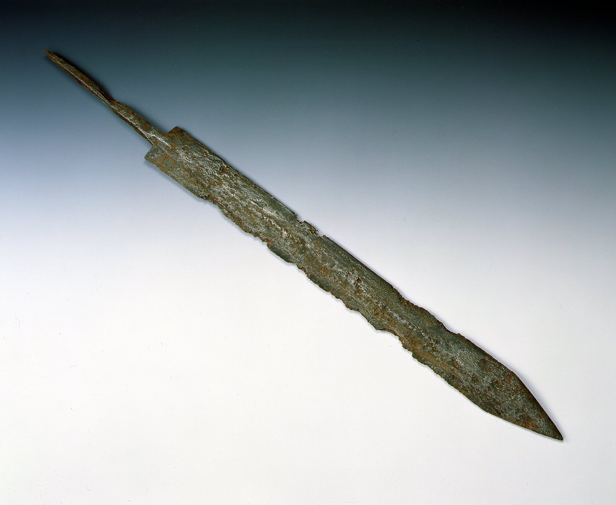 Spada legionaria o gladio, dal sito romano di Newstead, Melrose, 80-100 d.C. da Roman