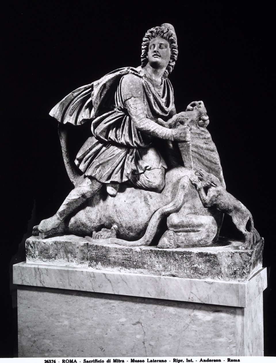 Mitra che uccide un toro da Roman
