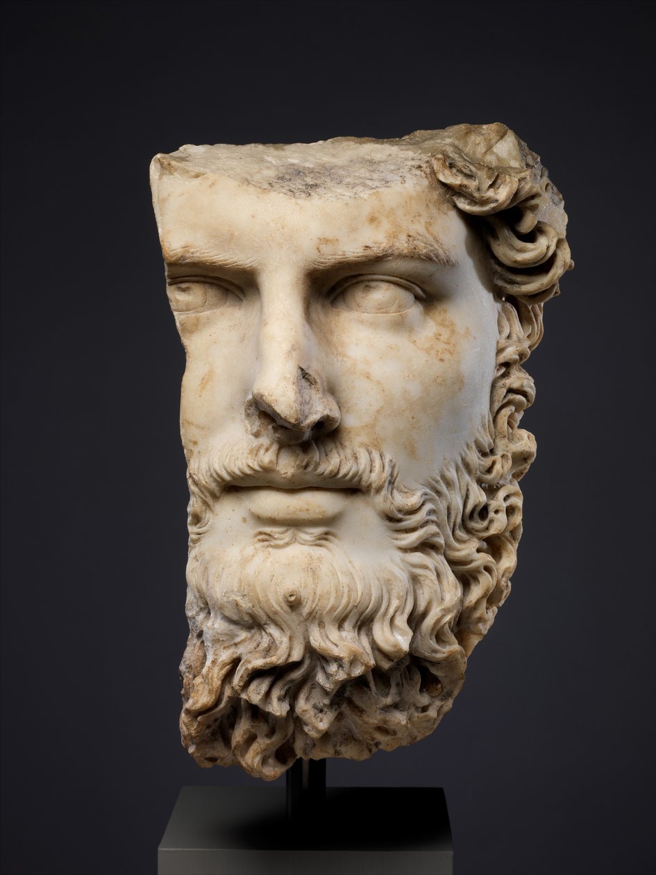 Ritratto del co-imperatore Lucio Vero da Roman