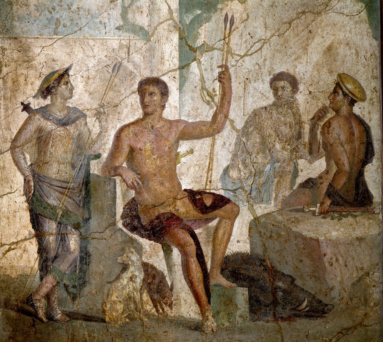 Meleagro e Atalanta da Roman