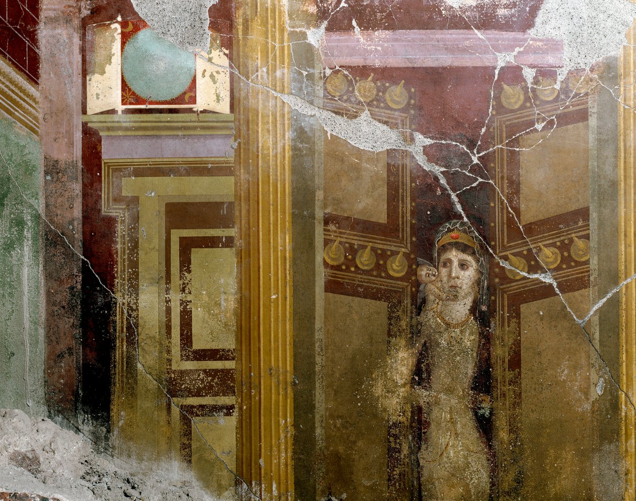 Arte romana: ritratto di una donna all