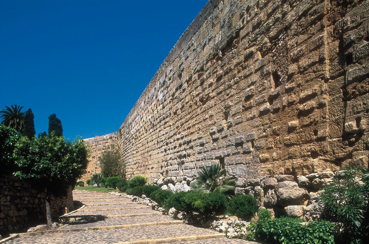 Fortificazione romana, Tarragona, Catalogna, Spagna, III secolo a.C. (foto) da Roman