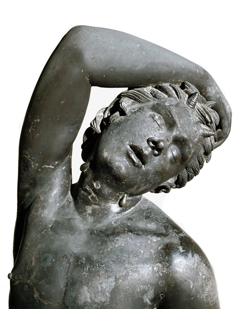 Satiro, statua in bronzo da Roman