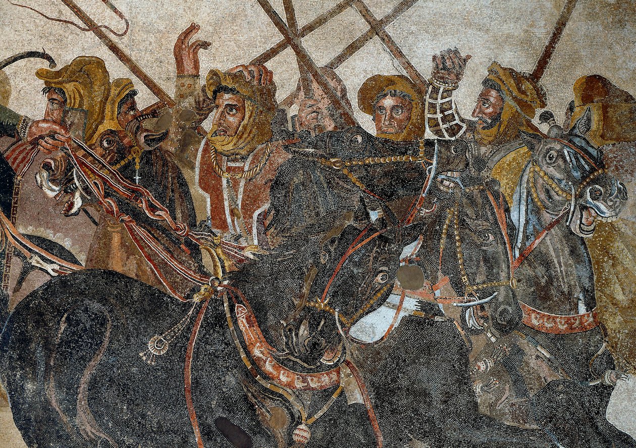 La Battaglia di Isso vinta da Alessandro III il Grande contro Dario da Roman