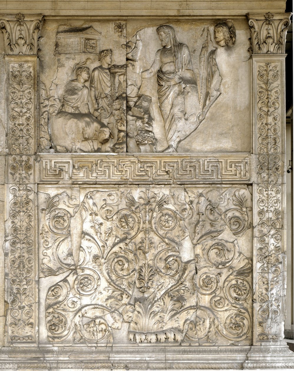 Il sacrificio di Enea ai Penati da Roman