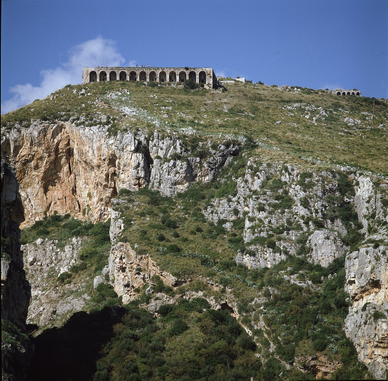 Veduta del tempio di Giove da Roman