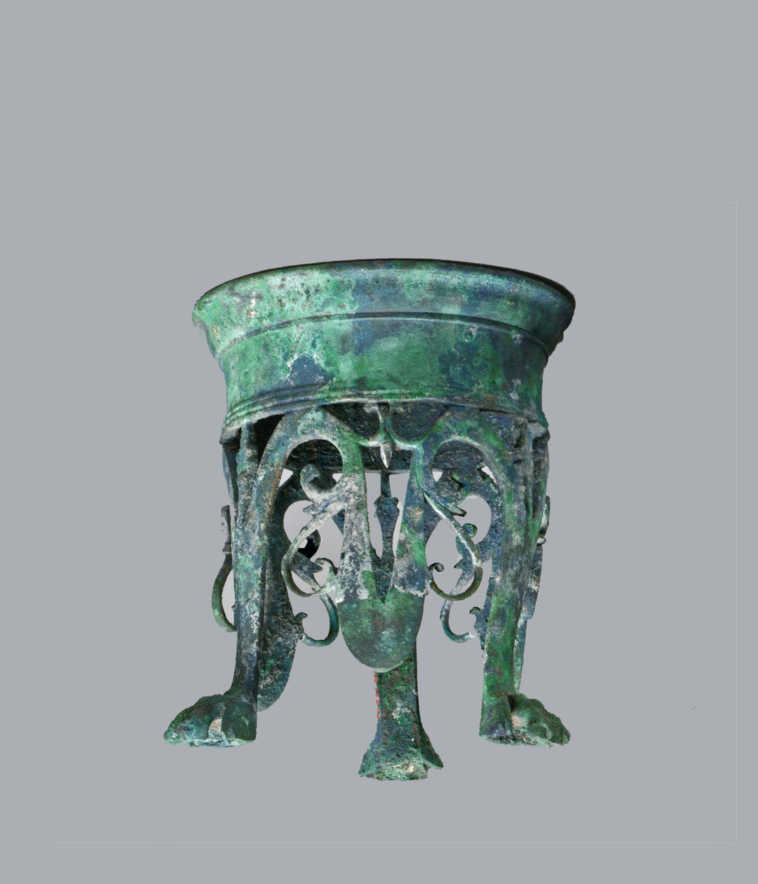 Supporto di bronzo da Roman Imperial Period