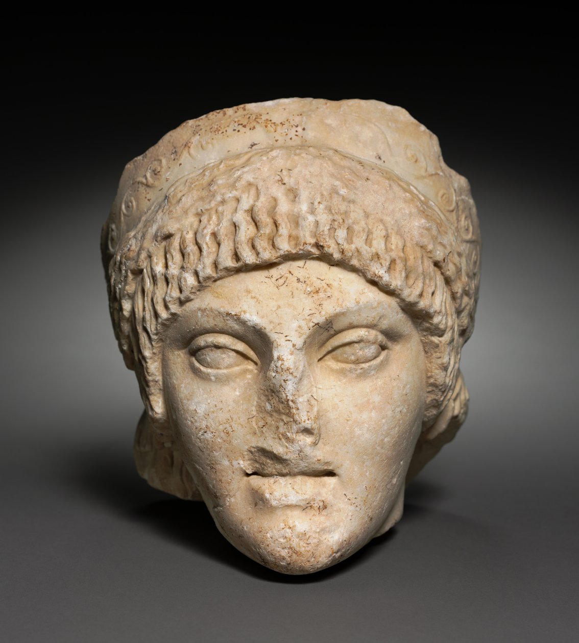 Testa di una giovane donna, 25-1 a.C. da Roman Imperial Period